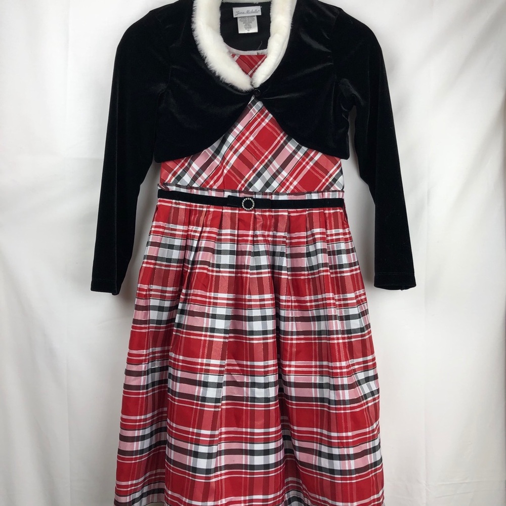 🇺🇸Jona Michelle girls holiday dress